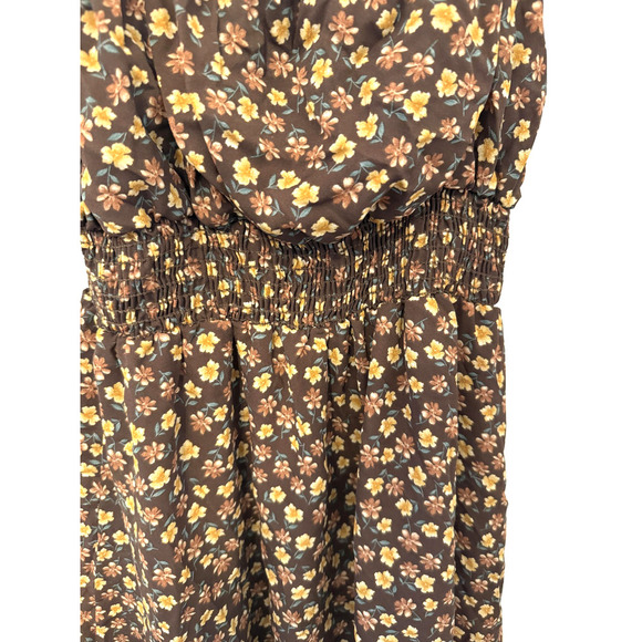 Vintage Fashion Magazine Dress Womens LG Floral Cottagecore Sundress Boho Y2K - Picture 3 of 7